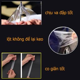 Màng phủ PPF bảo vệ màn hình xe điện JVC G9S NFC chống trầy, Vô hình bóng gương 6