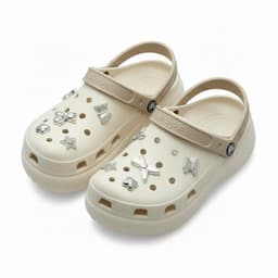 Giày nữ đế cao 7cm chất liệu EVA siêu nhẹ, kèm charm xinh ngẫu nhiên - Mẫu 8998 thời trang. 3