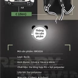 Balo Cầu Lông Victor BR5026 Màu Đen Thể Thao, Đẳng Cấp - Đủ Ngăn Tiện Lợi Cho Vợt Và Giày 3