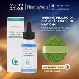 Tinh Chất Phục hồi da, chống lão hóa Pharmaform Copper Madeca Hydra Serum 30 ml 1