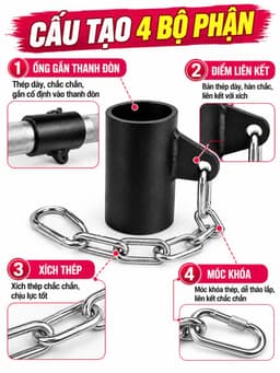 Guool T Row Đính kèm Bent trên các bài tập Thiết bị tập thể dục di động Nâng tạ Tập luyện sức mạnh 4
