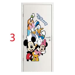 Decal sticker (Mẫu 1-9) dán cửa, hình dán cửa dễ thương, có sẵn keo dán 7