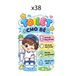 Mẫu (33-41) Decal sticker  dán cửa phòng, hình dán cửa dễ thương, có sẵn keo dán 4