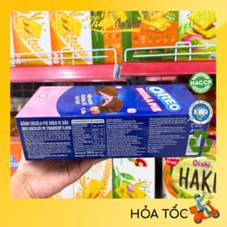 Bánh OREO Socola Pie Vị Dâu, Socola Mềm Ngon Không Để Lại Vụn 168g/Hộp - Thích Ăn Vặt 3