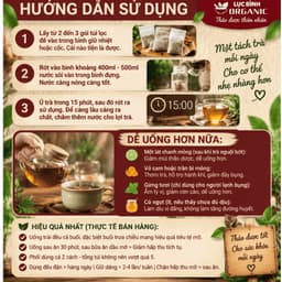 Trà Giảm Mỡ - Trà Tiêu Thực, Detox thải mỡ bụng, đùi giúp nhẹ người, điều chỉnh cân nặng. 5
