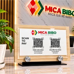"Bảng Gỗ QR Cho Cà Phê & Nhà Hàng - Nâng Cao Trải Nghiệm Khách Hàng!" 8