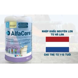 Sữa AlfaCore ( hộp 800g ) giúp dễ tiêu hoá, hỗ trợ tăng trưởng  & Miễn Dịch toàn diện cho trẻ từ 1-10 tuổi 1