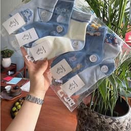 (ẢNH THẬT SHOP CHỤP) Set 5 Đôi Tất Cổ Cao Chống Trơn Cho Bé Trai Bé Gái 1-12 Tuổi, Tất Cổ Cao Chống Trơn Trượt Cho Bé 4