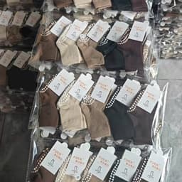 (ẢNH THẬT SHOP CHỤP) Set 5 Đôi Tất Cổ Cao Chống Trơn Cho Bé Trai Bé Gái 1-12 Tuổi, Tất Cổ Cao Chống Trơn Trượt Cho Bé 9