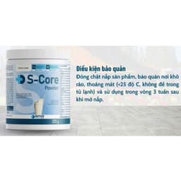 S-Core Powder 335g – bổ sung năng lượng, protein và các dưỡng chất thiết yếu cho người có nhu cầu dinh dưỡng tăng cao 3