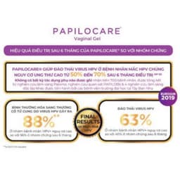Papilocare ( Hộp 21 Tuýp ) Gel Phụ Khoa Hỗ Trợ Đào Thải HPV, Phục Hồi Niêm Mạc Cổ Tử Cung 7