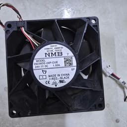 Quạt NMB 24V 4 Dây 92x92x38mm 1.5A – Quạt Làm Mát Inverter, sungrow 110kw – Hàng Tháo máy 2