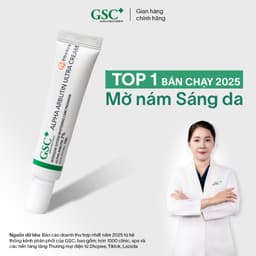 Kem ức chế nám GSC Alpha Arbutin 7% Ultra Cream giảm nám, tàn nhang cân bằng sắc tố da 15g -Hàn Quốc 4