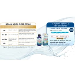 DHA Extra đậm đặc 880mg Nordic Naturals hỗ trợ phát triển não bộ và khả năng nhận thức cho bé từ 1 tuổi+ 4