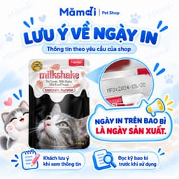 Pate Sữa Lắc FAENBEI 85g Cho Mèo Gà Sữa Dê Dễ Hấp Thu Cấp Nước Ngừa Sỏi Thận Súp Thưởng Thơm Ngon Cho Mèo Con Mèo Lớn 2