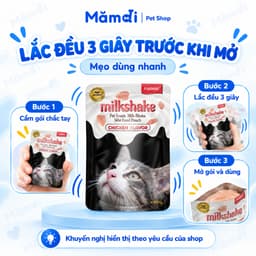Pate Sữa Lắc FAENBEI 85g Cho Mèo Gà Sữa Dê Dễ Hấp Thu Cấp Nước Ngừa Sỏi Thận Súp Thưởng Thơm Ngon Cho Mèo Con Mèo Lớn 3