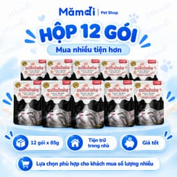 Pate Sữa Lắc FAENBEI 85g Cho Mèo Gà Sữa Dê Dễ Hấp Thu Cấp Nước Ngừa Sỏi Thận Súp Thưởng Thơm Ngon Cho Mèo Con Mèo Lớn 8