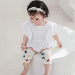 Tất Đeo Bảo Vệ Đầu Gối Cho Bé Tập Bò Vớ Gối Co Giãn Họa Tiết Hoạt Hình Dễ Thương SNBABYKIDS 3