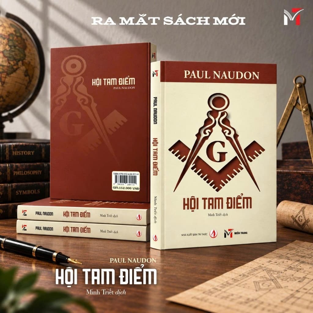 Sách - Hội Tam Điểm - Tác giả: Paul Naudon