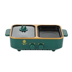 Bếp lẩu nướng 2 ngăn Hàn Quốc Baking (vuông) 2