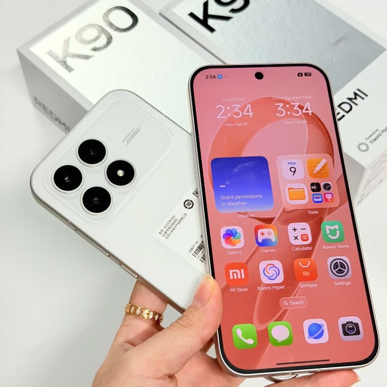 Điện thoại K90 (12/256gb) fullbox đẹp 99%