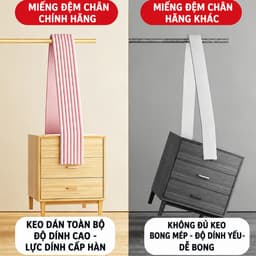 Bọc Bậc Cầu Thang Chống Trượt Dán Thang Giường Tầng - Miếng Đệm Xốp Ốp Chân Thang Bề Mặt Vân Nổi Êm Ái An Toàn 2