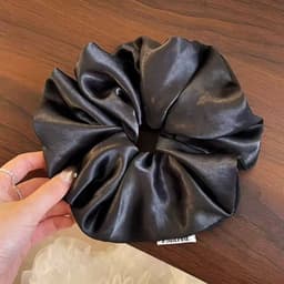 Buộc Tóc Bản To Nữ – Vải Satin / Voan Organza Họa Tiết, Phồng Xinh, Nhiều Mẫu Lựa Chọn 7