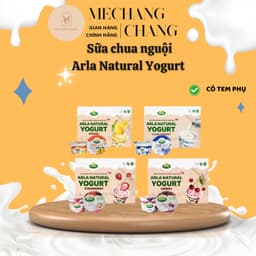 [GIÁ CỰC TỐT] Sữa chua Arla đủ vị tự nhiên, xoài, cherry, dâu cho bé từ 1y+ 2