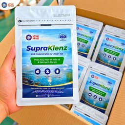 Men vi sinh xử lý đáy ao SupraKlenz Khai Nhật - Phân hủy mùn bã hữu cơ, Giảm khí độc NH3/H2S/NO2, Sạch đáy hiệu quả 3