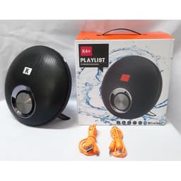 Loa bluetooth ko dây playlist K4+ và (BT 2301/ G500) Sạc Không Dây Đèn Tạo Không Khí 3in1. LMS 4