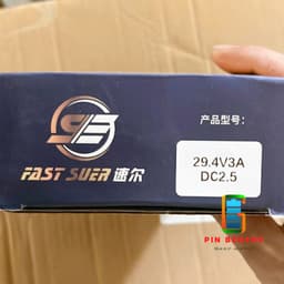 Sạc 7S 29.4V - 3A dành cho Pin Li-ion 3.6V có quạt tản nhiệt 6