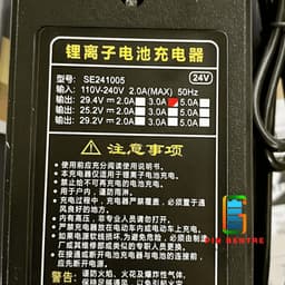 Sạc 7S 29.4V - 3A dành cho Pin Li-ion 3.6V có quạt tản nhiệt 4
