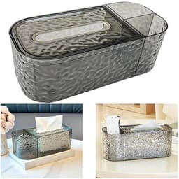 Hộp Đựng Khăn Giấy Để Bàn Pha Lê Nhựa Acrylic 8