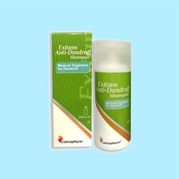 Dầu Gội của Đức 150ml LANCOPHARM EXITANS ANTI-DANDRUFF SHAMPOO nhập khẩu chuẩn Đức loại bỏ nấm ngứa da đầu và gàu 2
