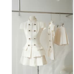 ChouChou SET ÁO PEPLUM CỔ TÀU LINLUXE 7
