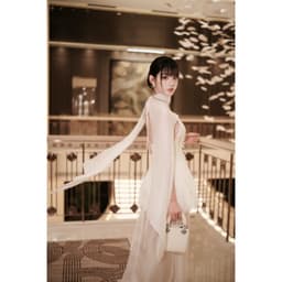 ChouChou ĐẦM CHOÀNG REN HOA LINLUXE 2