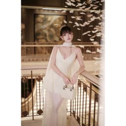 ChouChou ĐẦM CHOÀNG REN HOA LINLUXE 5
