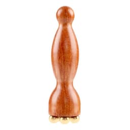 Cây lăn massage mắt mini 5 bi đồng thân gỗ nhỏ gọn giảm sưng, thư giãn vùng mắt hiệu quả 7