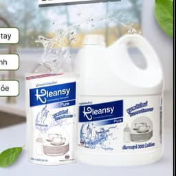 Nước rửa chén tinh khiết Kleansy Pure dạng gói refill 500ml 3