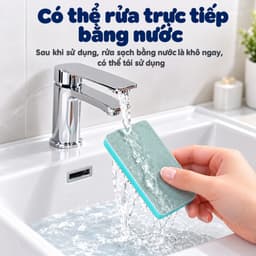 COMBO Cục Tẩy Cặn Canxi Đánh Bóng Kính, Bể Cá Đa Năng TORO, Đánh Bay Vết Bẩn Không Lo Trầy Xước 4