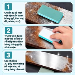 COMBO Cục Tẩy Cặn Canxi Đánh Bóng Kính, Bể Cá Đa Năng TORO, Đánh Bay Vết Bẩn Không Lo Trầy Xước 6
