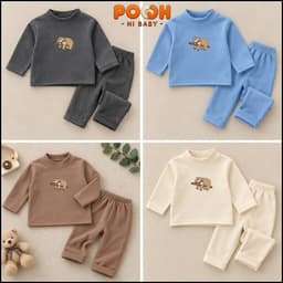 [Mở Bán](8-21Kg) Bộ Zip Lông Con Lười | Chất Liệu Mềm Mại, Hình In Ngộ Nghĩnh | Gió Về Ấm Áp Cho Bé Trai/ Bé Gái 1
