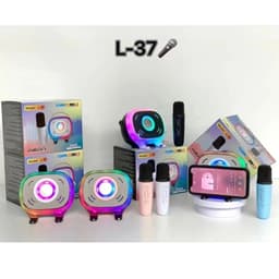 Loa Karaoke Mini L-37 Kèm 1 Micro và K12 1 Micro/ 2 Micro 1