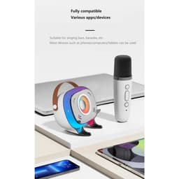 Loa Karaoke Mini L-37 Kèm 1 Micro và K12 1 Micro/ 2 Micro 4