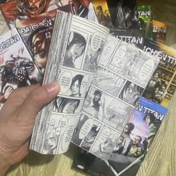 (tvm) Bộ 14q vở Đại chiến titan tập 1-14 bản tvm - Attack On Titan 6