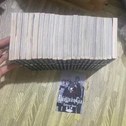 (+card) Bộ 22q vở Hắc quản gia TVM tập 1-22 kèm card 3