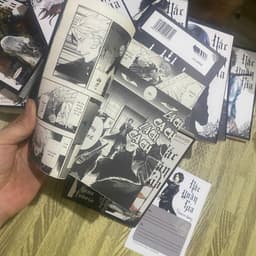 (+card) Bộ 22q vở Hắc quản gia TVM tập 1-22 kèm card 6