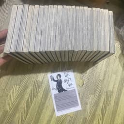 (+card) Bộ 22q vở Hắc quản gia TVM tập 1-22 kèm card 5