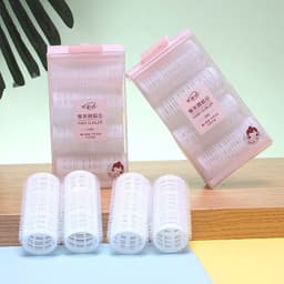 Lô cuốn tóc tự dính có kẹp chắc chắn, dễ sử dụng, không gây đau da đầu 2