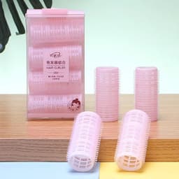 Lô cuốn tóc tự dính có kẹp chắc chắn, dễ sử dụng, không gây đau da đầu 5